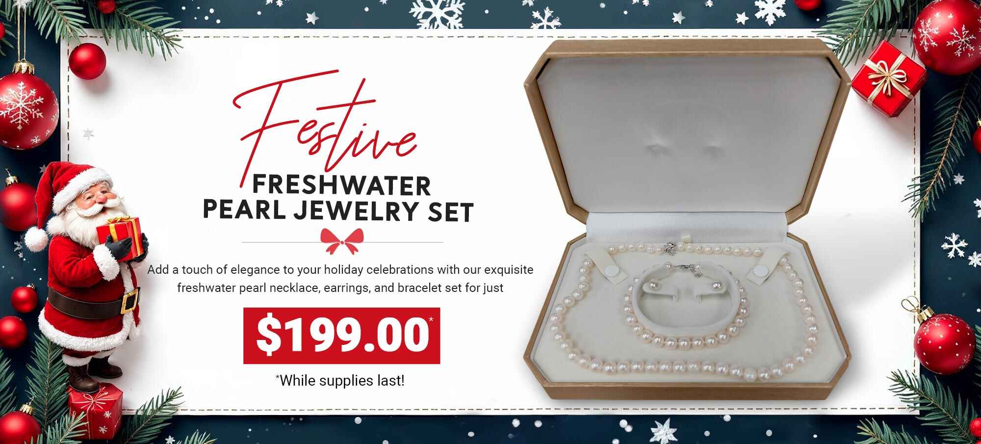 Freshwater Pearl Jewelry Set  At Gregory Jewelers