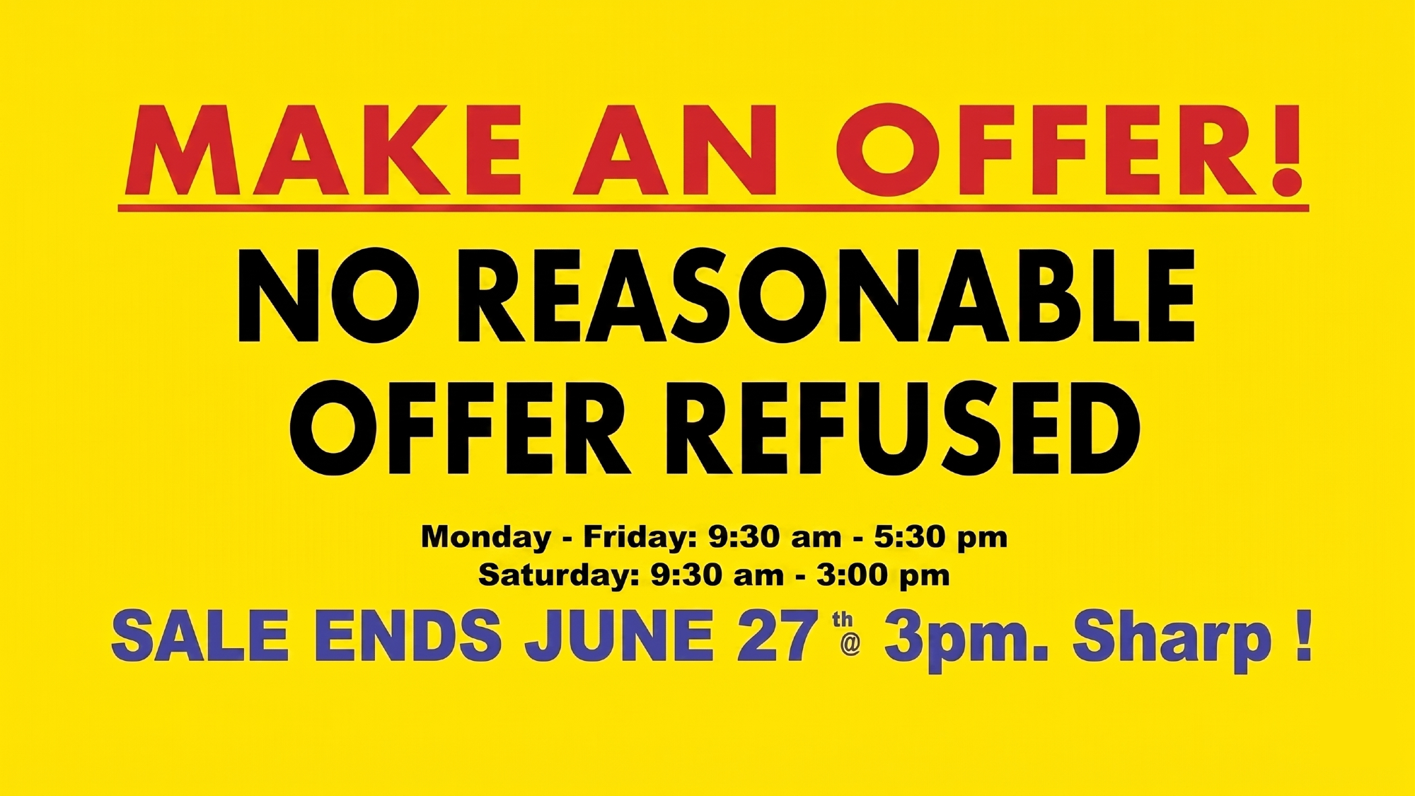 Gregory Jewelers Going Out of Business Sale Banner